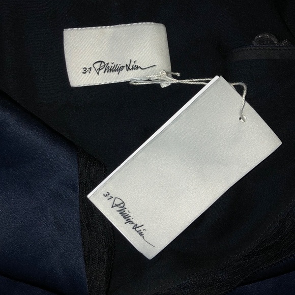 Philip Lim - Lace Slip - Navy - Picture 7 of 7